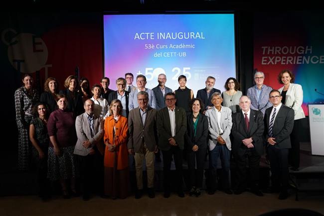 El CETT y la Universidad de Barcelona celebran 25 años de adscripción en la inauguración del curso académico